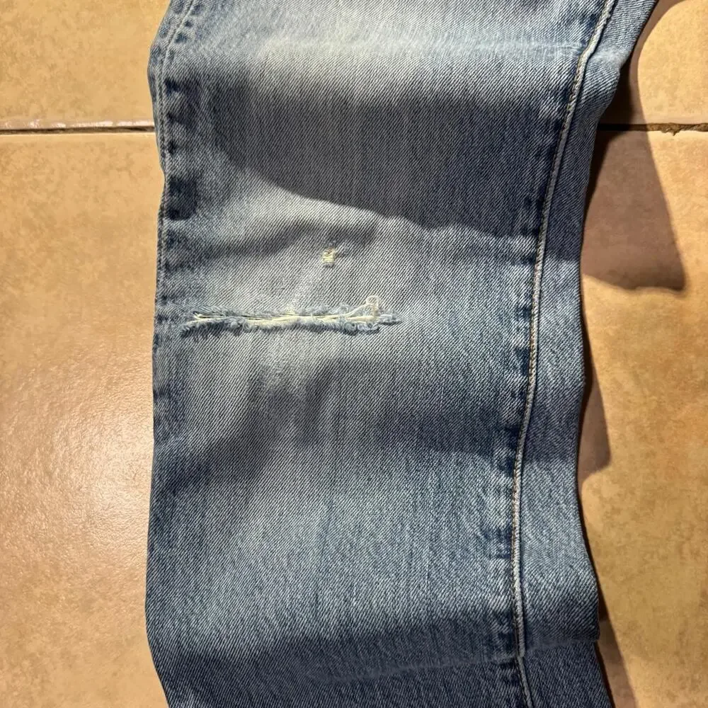 Vintage y2k levis 501 blue denim jeans size 28 in womens